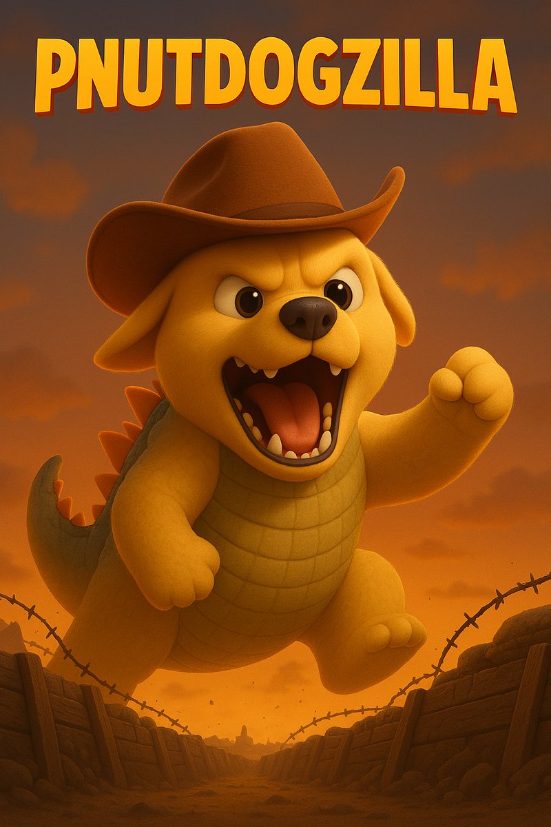 Anonapeeee's tweet photo. PNUTDOGZILLA is coming for the JEETS

#PNUTDOG https://t.co/ebRpVGzBe7