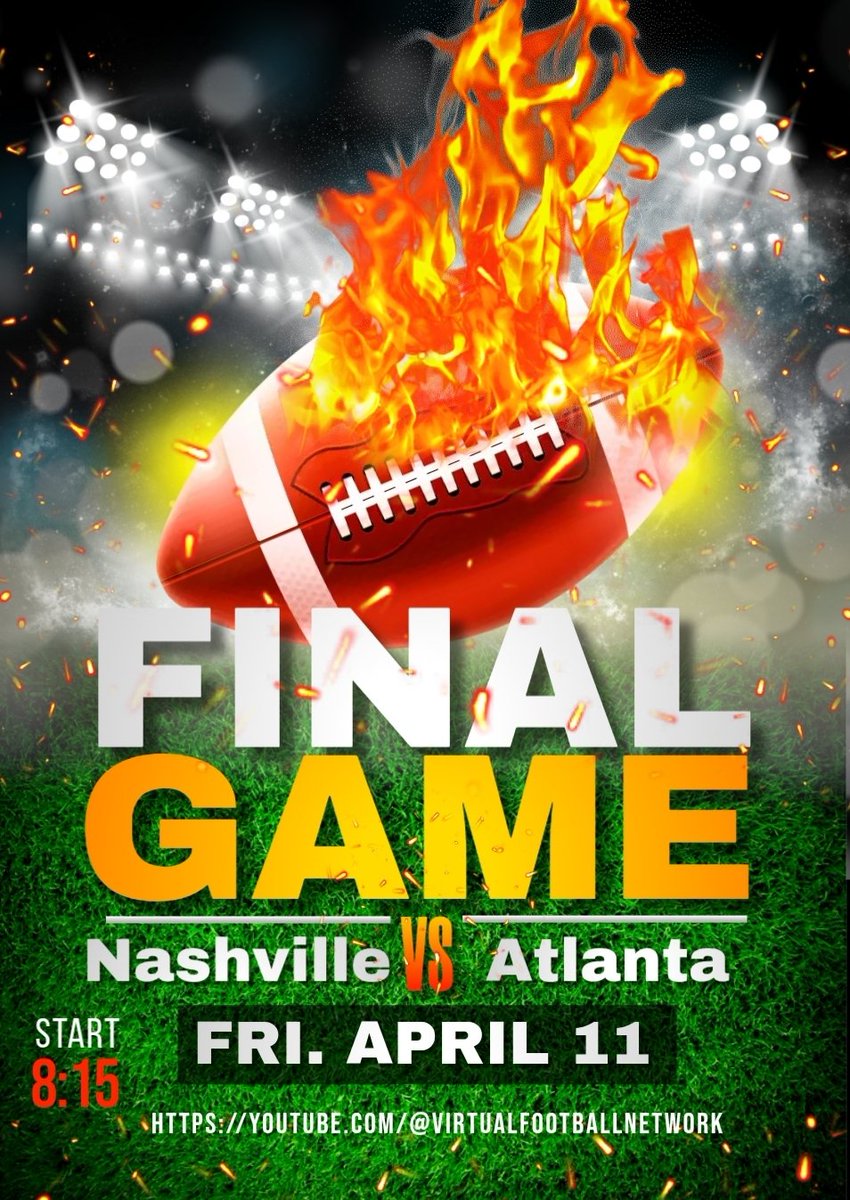 Nashville Tempo (@nashtemposfl) on Twitter photo Come join us for our last game of season 24 as we take on a tough Atlanta Swarm squad. 8:15 ET on the VFN YouTube. <a href="/simulationfl/">Simulation Football League</a> Come join us for our last game of season 24 as we take on a tough Atlanta Swarm squad. 8:15 ET on the VFN YouTube. <a href="/simulationfl/">Simulation Football League</a>