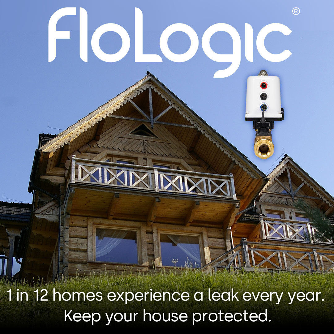 FloLogic's tweet image. Did you know 1 in 12 homes experience a leak every year? Protect your house with FloLogic. Learn more at flologic.com
#FloLogic #LeakDetection #Technology #Leak