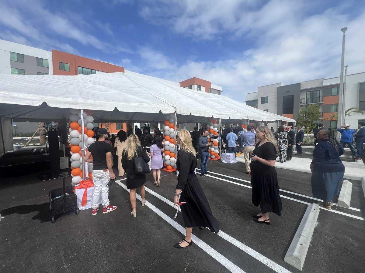 Grand Opening of Serenity Phase 4 in the Liberty City Square Housing Development.