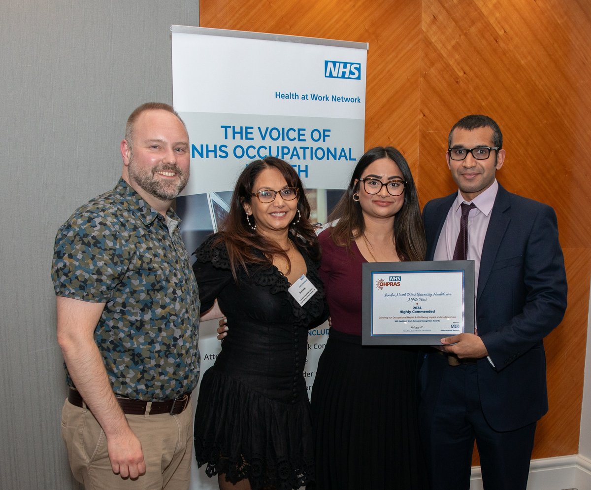 NHS Health at Work Network tweet media