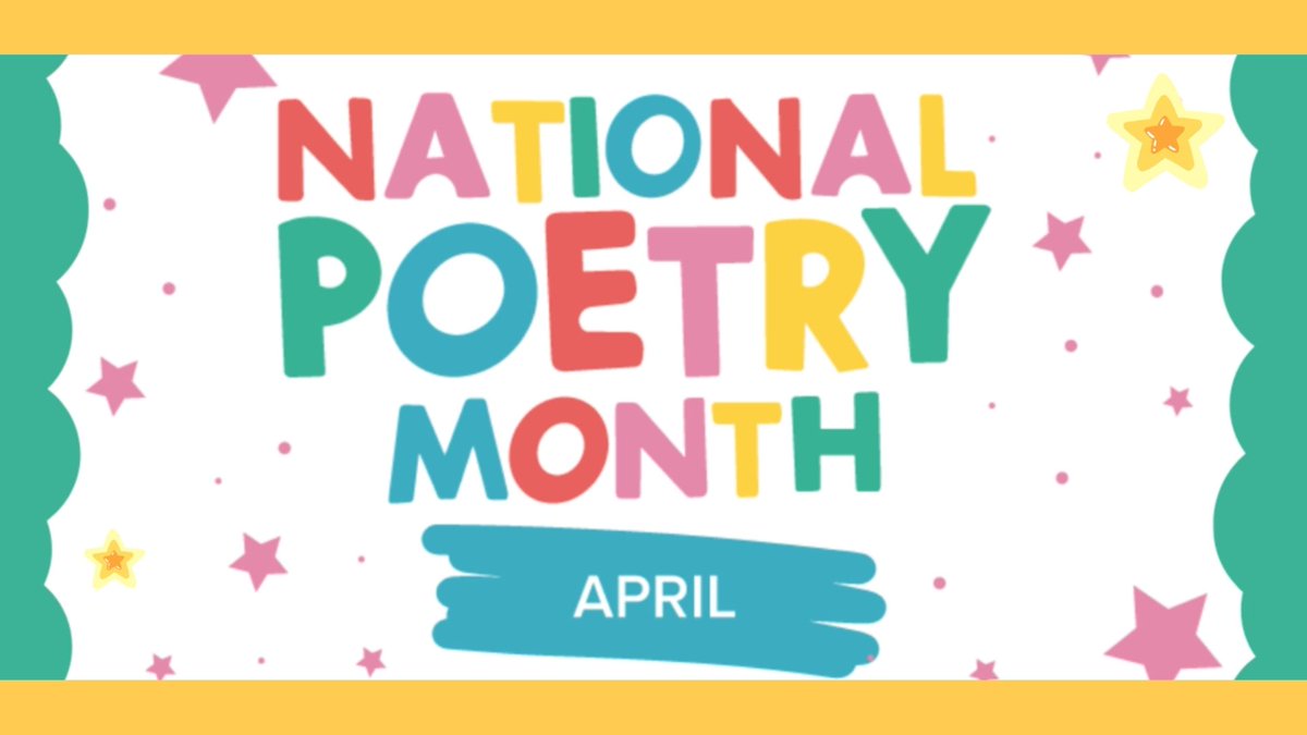 LibraryODMS's tweet image. It&apos;s National Poetry Month AND Time For Another Library Contest! @Alief_Libraries @ODMSMustangs