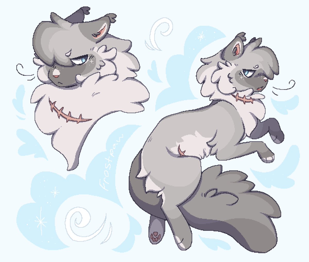 Twlightsnow's tweet photo. miserable frostpaw pixel art, i love her

#warriorcats https://t.co/Jgb7v0s1zC