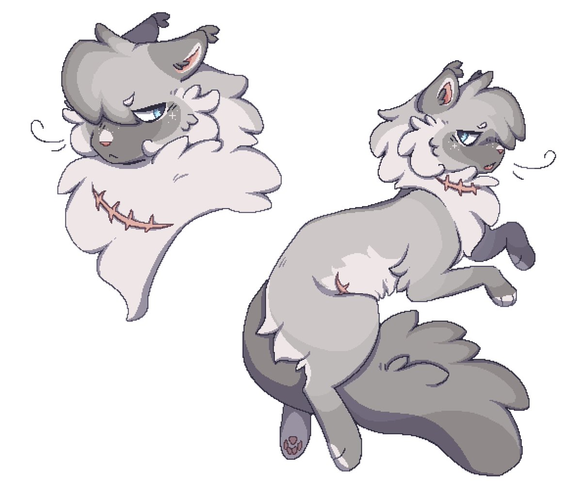 Twlightsnow's tweet photo. miserable frostpaw pixel art, i love her

#warriorcats https://t.co/Jgb7v0s1zC