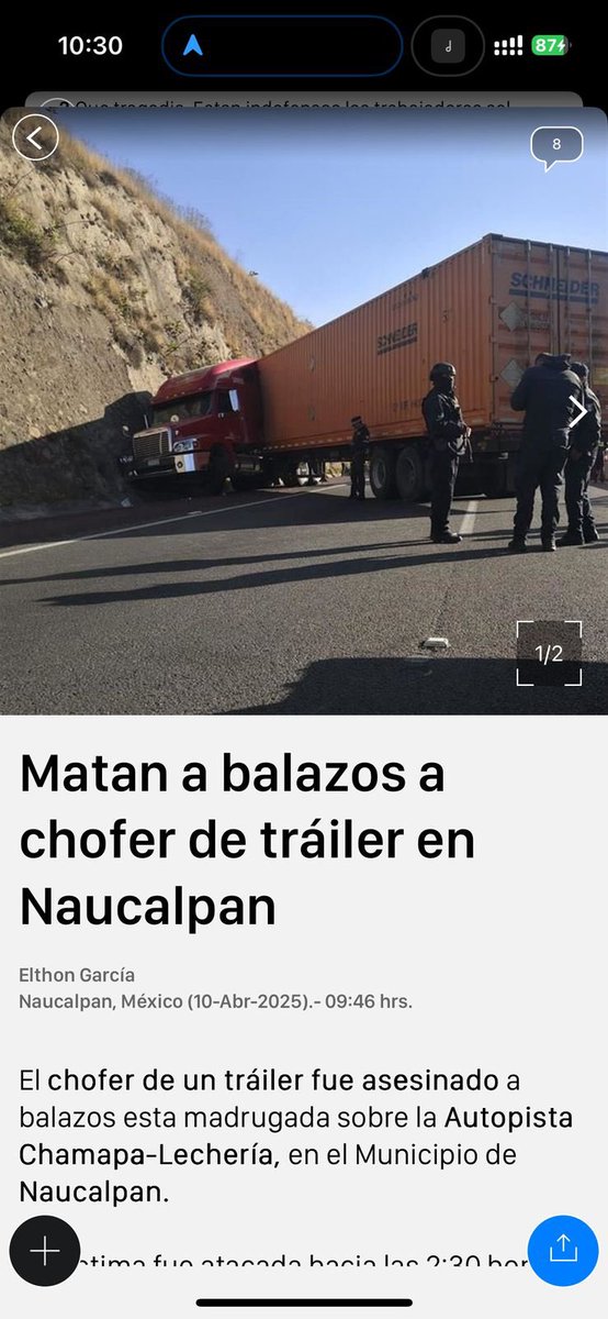 imetLauri's tweet photo. Gente estan asaltando en la carretera Chamapa-Lecheria, son patrullas, te hacen detenerte y sino te persiguen hasta que te orillas, los mismos policias te bajan, te golpean y te vacían las cuentas de banco! Son policias, tengan mucho cuidado!! EVITEN TRANSITARLA https://t.co/qauDKuekkh