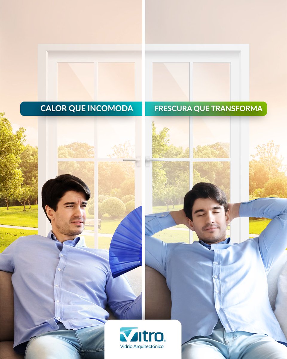 VitroVidrioArq's tweet image. El confort de tu hogar empieza por las ventanas. Nuestros vidrios de control solar reducen el calor sin perder claridad, haciendo que cada espacio sea más eficiente y agradable.

Aprende más aquí: vidrioslumax.com

#VitroVidrioArquitectónico #ControlSolar