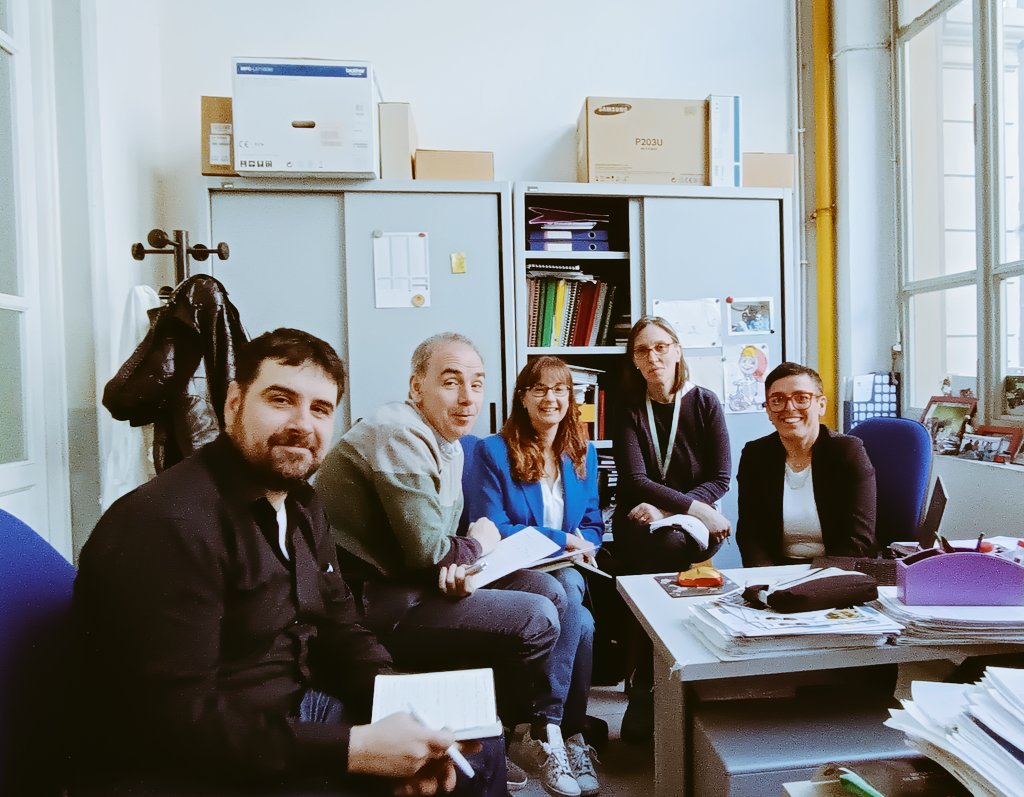 Incontro molto interessante questa mattina con le nostre colleghe di UNITO. <a href="/proyectounitane/">UNITANE project</a>