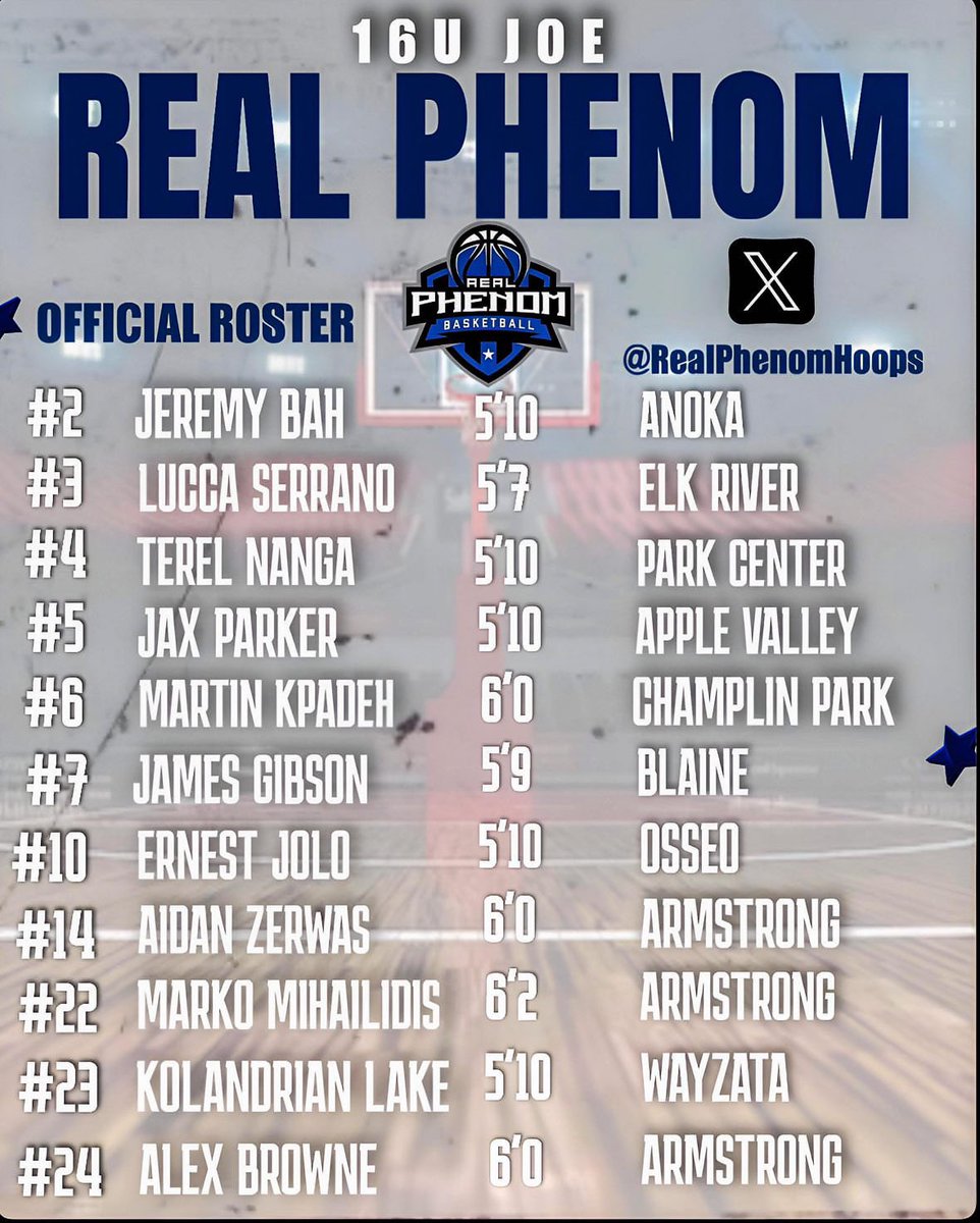 RealPhenomHoops's tweet photo. Real Phenom 16U Joe @RyanJamesMN @tchoopsczar @PHCircuit https://t.co/6ldRpqsBUd