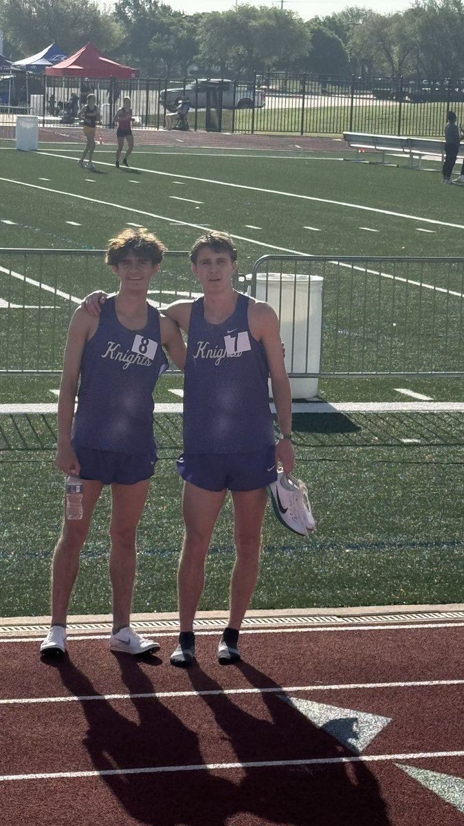 Evan 4th and Kaleb 8th in Area 3200.
