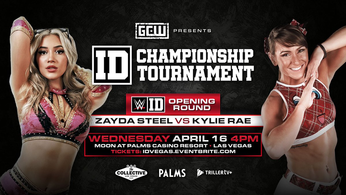 GCWrestling_'s tweet image. *BREAKING*

Per @WWEID:

1 GCW wrestler has been selected at random to be the 3rd member in an opening round match at the ID Tournament @ The Collective.

If they win their match, they'll continue as an official entrant in the tourney.

The competitor will be revealed today @ 3pm