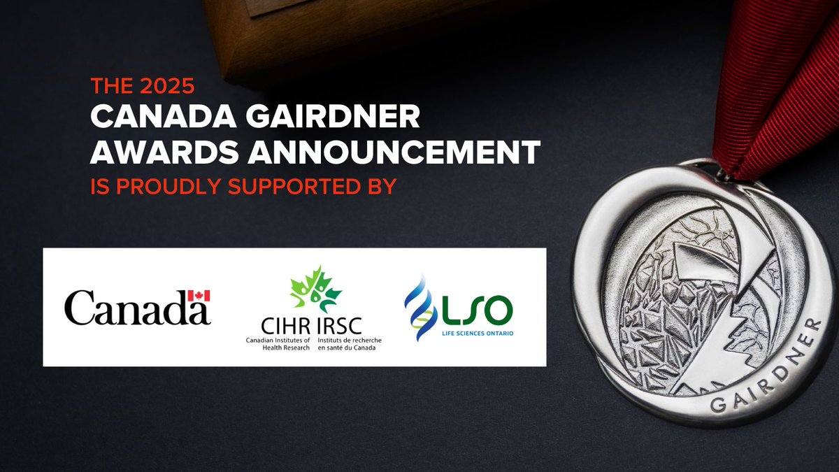 Today at 9 AM ET we are hosting a virtual event to announce the 2024 Canada #GairdnerAwards laureates!

The Gairdner Awards Announcement is proudly supported by The Government of Canada, <a href="/CIHR_IRSC/">CIHR</a> and <a href="/LifeSciencesON/">Life Sciences Ontario</a>

Tune in here to watch the announcement live ➡️