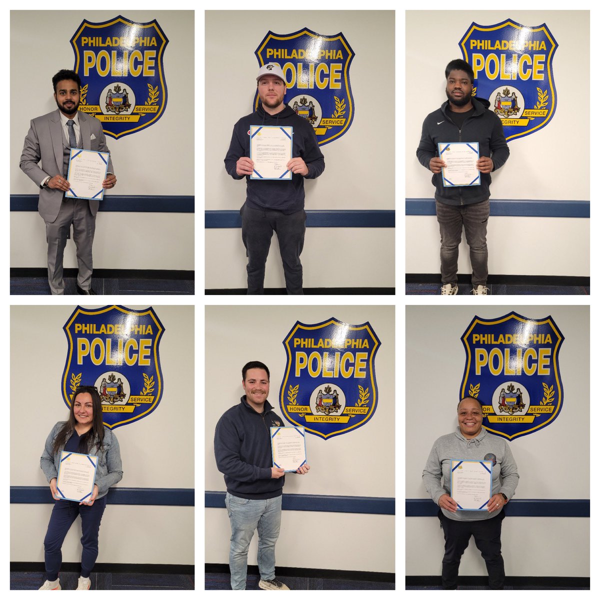 PPDRecruiting's tweet image. Class 415 is the largest since the implementation of classes every six weeks! Congratulations to them for stepping up to the challenge of making our city the safest in America. Don’t miss your opportunity—are open until April 27 at joinphillypd.com. @PPDVJohnson