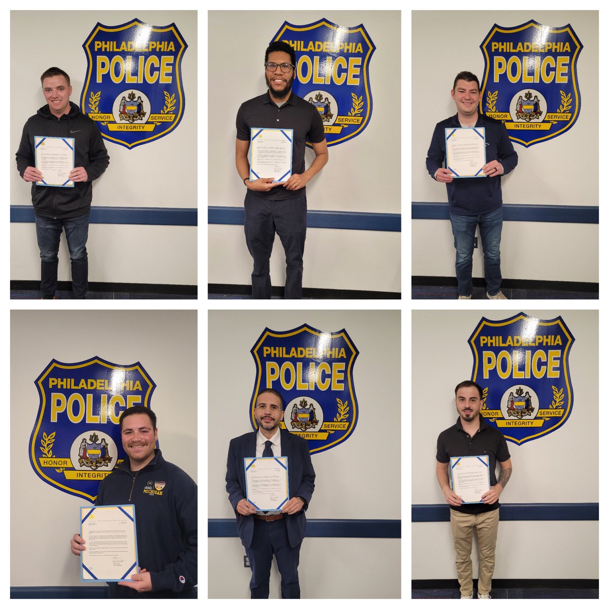 PPDRecruiting's tweet image. Class 415 is the largest since the implementation of classes every six weeks! Congratulations to them for stepping up to the challenge of making our city the safest in America. Don’t miss your opportunity—are open until April 27 at joinphillypd.com. @PPDVJohnson