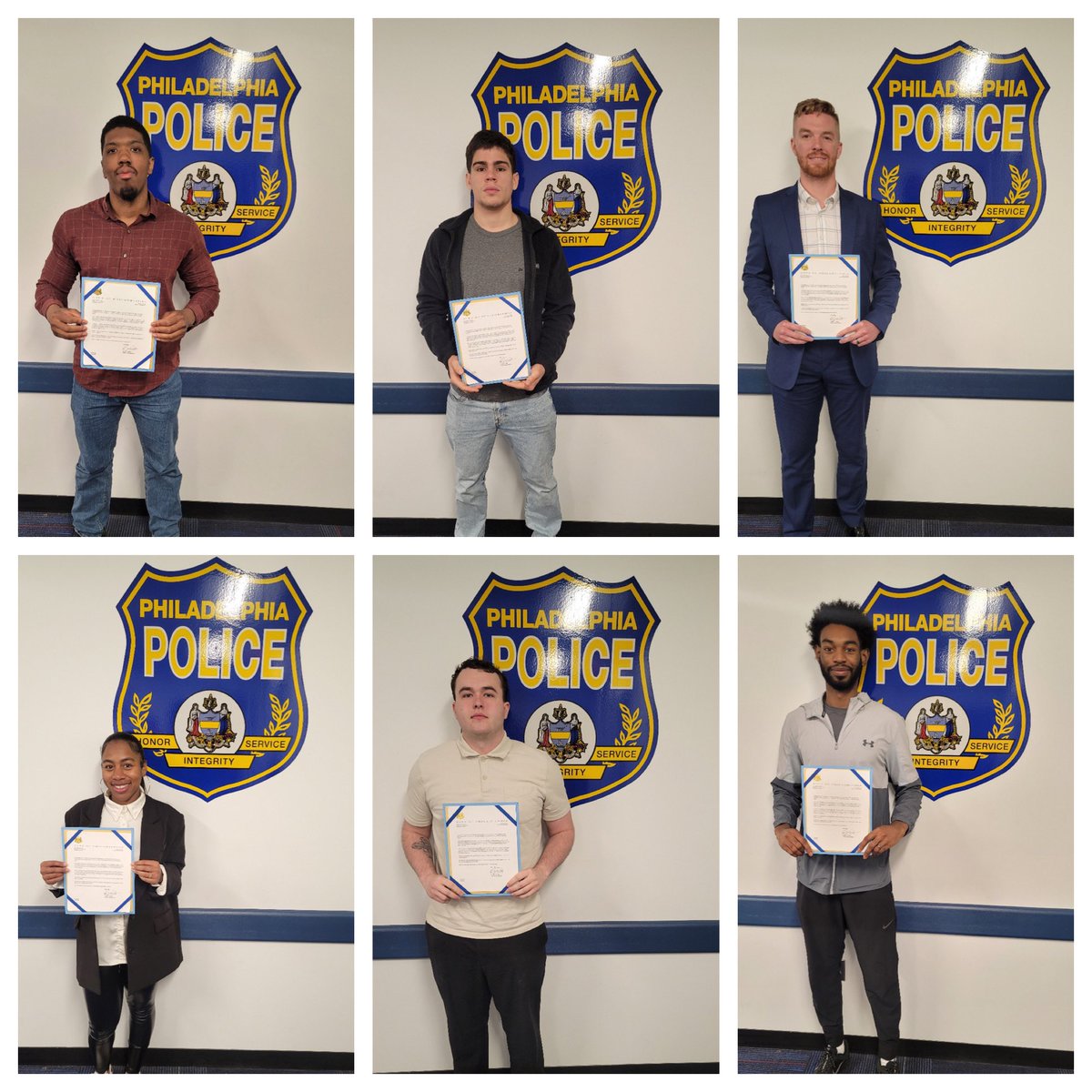 PPDRecruiting's tweet image. Class 415 is the largest since the implementation of classes every six weeks! Congratulations to them for stepping up to the challenge of making our city the safest in America. Don’t miss your opportunity—are open until April 27 at joinphillypd.com. @PPDVJohnson