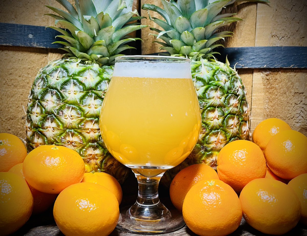 Sour Fruit Scoops-- a tropical sour IPA w/ pineapple, tangerine &amp; a swirl of vanilla soft serve. Creamy, tangy &amp; juicy up front w/ a smooth, tropical-dank finish. 
6.4% ABV [Now Pouring]
