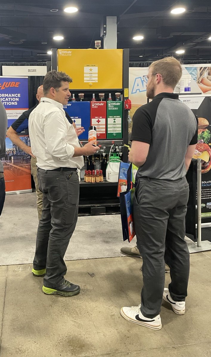 OilSafe_'s tweet photo. That’s a wrap on the 2025 Fastenal Expo in Nashville! Thank you to everyone who stopped by—we appreciate your support! 
#OilSafe #JetLube #Fastenal #Partnership https://t.co/erpe8hKO2Q
