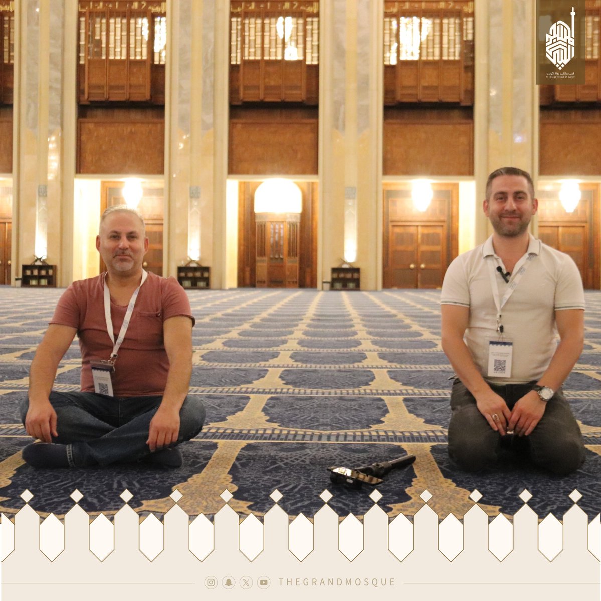 مقتطفات من زيارات المسجد الكبير لهذا الاسبوع من يوم الأحد الموافق ٦ أبريل  إلى يوم الخميس ١٠ أبريل  لعام ٢٠٢٥ من مختلف دول العالم.
Excerpts from this week's visits to the Grand Mosque from Sunday, April 6 to Thursday, April 10, 2025 from around the world.