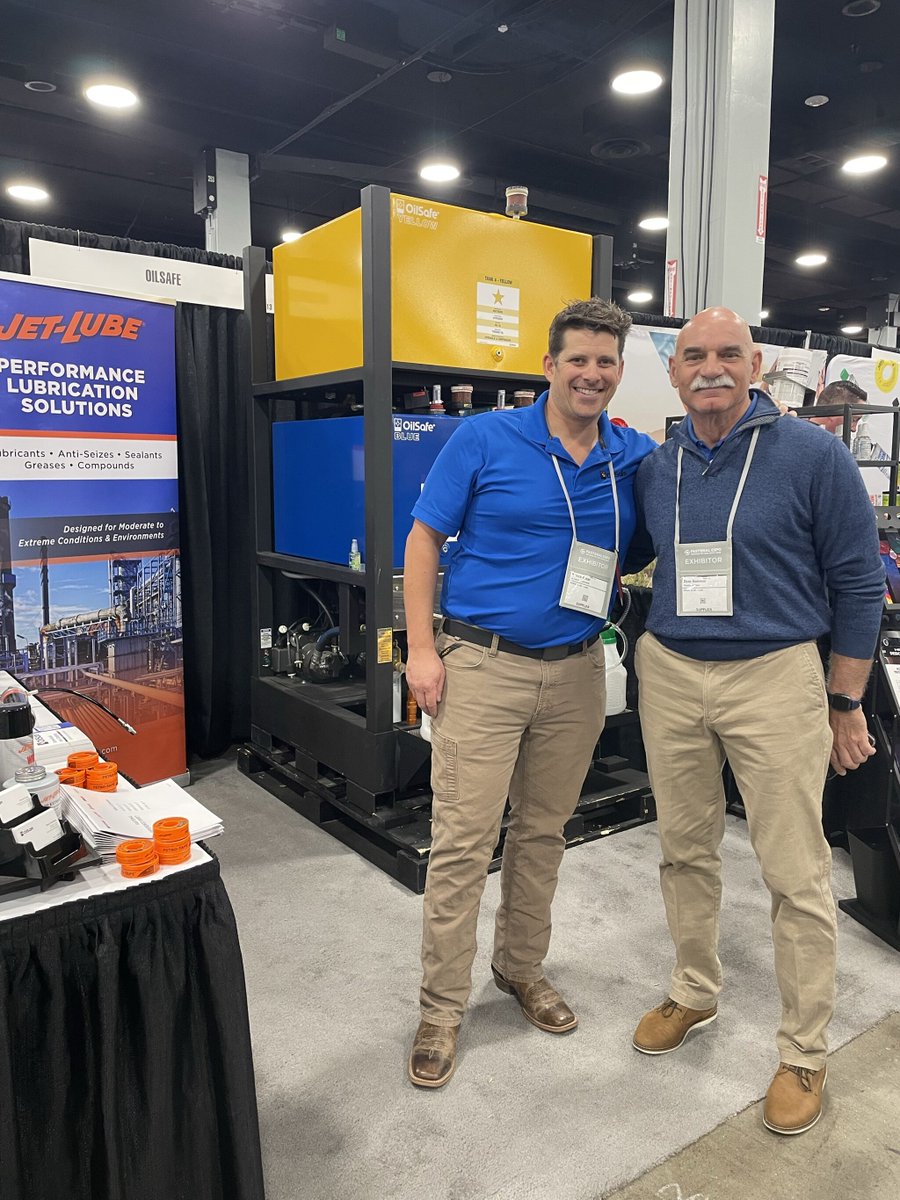 OilSafe_'s tweet photo. That’s a wrap on the 2025 Fastenal Expo in Nashville! Thank you to everyone who stopped by—we appreciate your support! 
#OilSafe #JetLube #Fastenal #Partnership https://t.co/erpe8hKO2Q