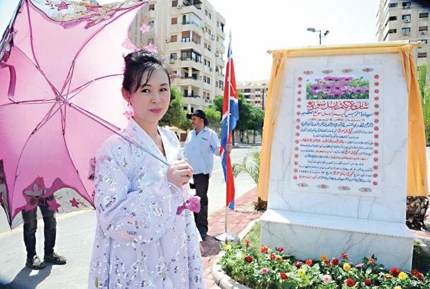 A huge geopolitical shift in 10 years.
-In 2015, the North Korean leader's garden was inaugurated in Damascus.
-In 2025, diplomatic relations were established between South Korea and Damascus.