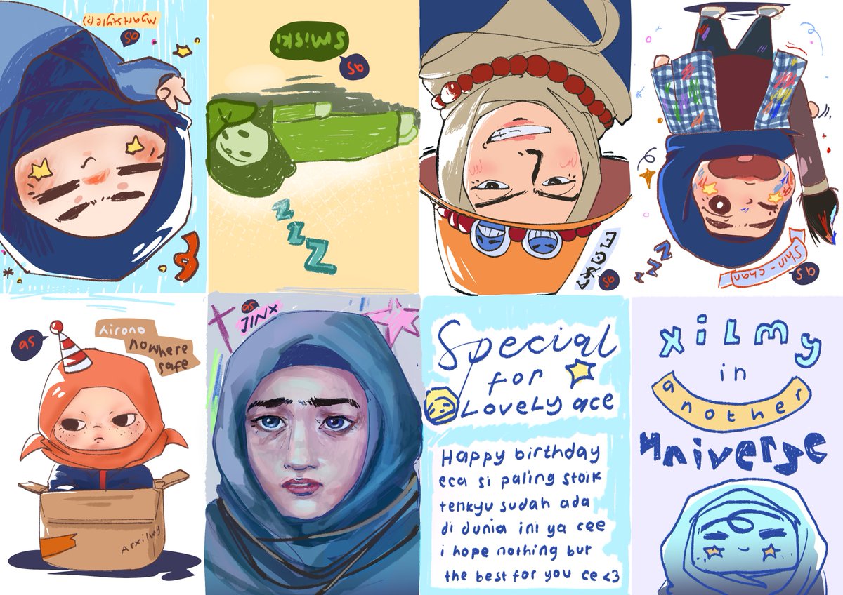 ___ankeopann's tweet photo. #PortfolioDay 🐞

Hiii! I’m aj, freelance illustrator from Indonesian, i like to draw cute things, then illustrate children's books and some memes🏄🏻🚶🏻‍♂️🍎 (agak telat tapi gpplah ya) https://t.co/9rYOD6Q9bY