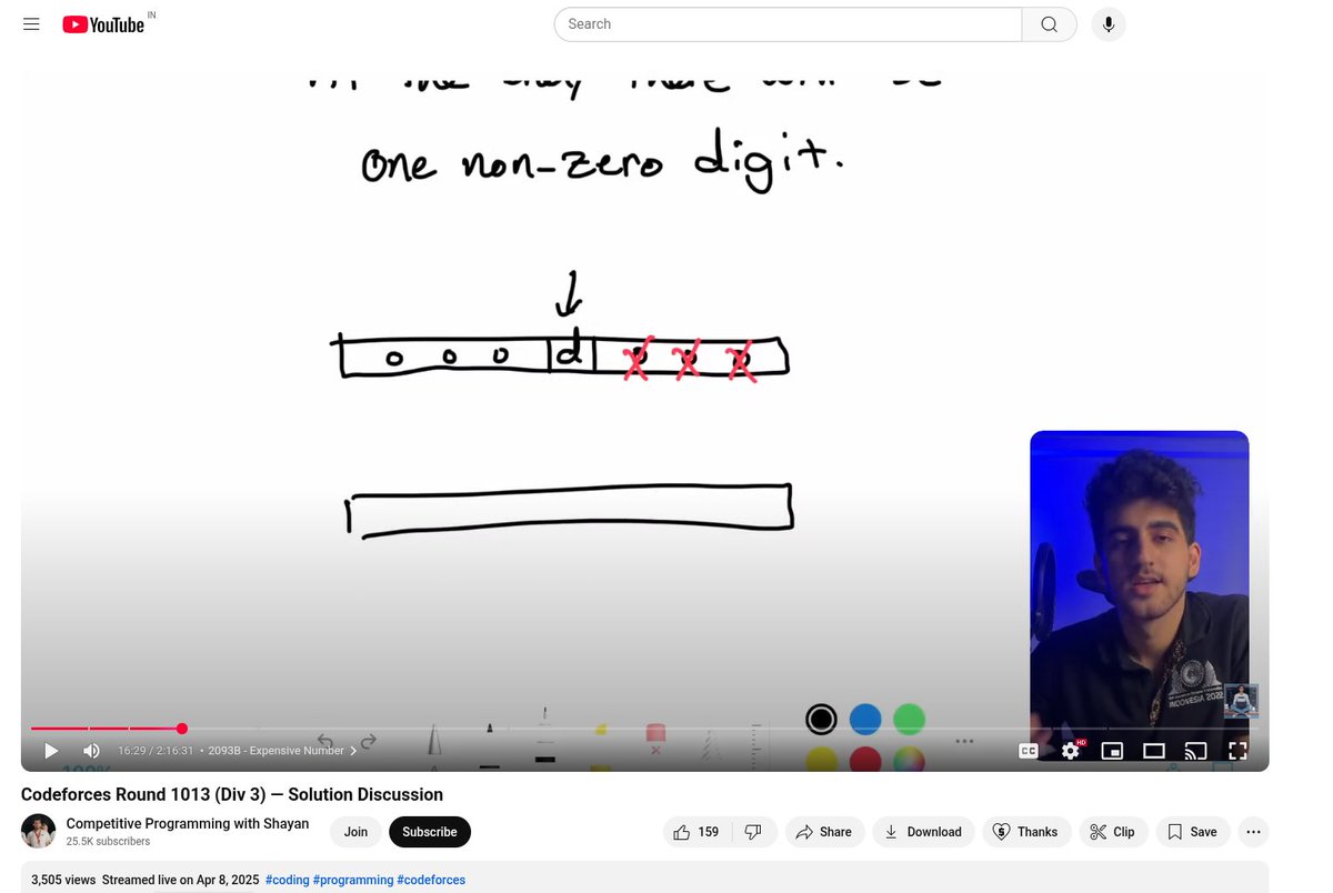 kairavb8's tweet image. Day 100 of #365DaysOfCode
✅ Div 3 sol sfrom shayan
✅ MongoDB from BroCode
✅ 1 Ques on CF
Guys shayan is so good!
follow him
100 Days Completed!! YAAYYYSS