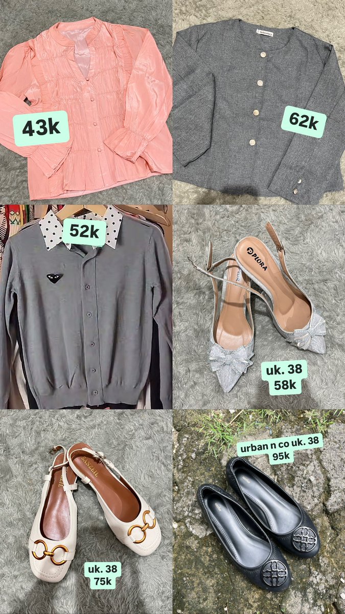 iffafiya's tweet photo. @unicelounge pl preloved blouse kemeja sandal sepatu, bisa lewat oyenn soalnya ga di smg, langsung dm sajee🩶 https://t.co/QJsVIRfM9u