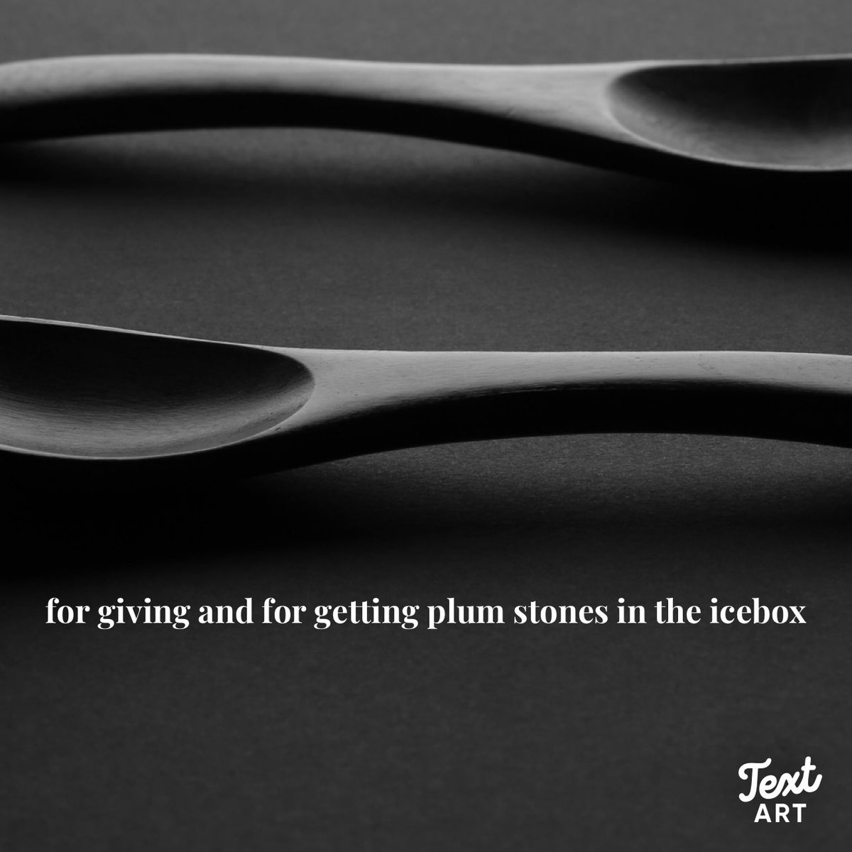 MarcieDWessels's tweet image. Delighted to see my #poem on the short list for the 2024 Touchstone Award for Individual Poem from The Haiku Foundation.

for giving and for getting plum stones in the icebox

First Publication: Heliosparrow Poetry Journal, 01/07/24

#monostich #oneline #monoku #haiku #senryu