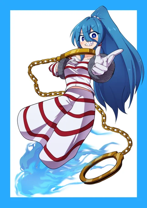 ご依頼で描いた瑞霊ちゃん!と赤面メイド服差分! 