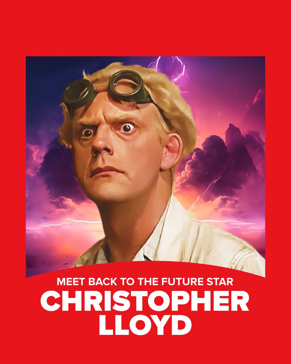 FANEXPOCANADA's tweet image. 1.21 gigawatts of excitement ⚡ Christopher Lloyd is coming to FAN EXPO Canada to celebrate 40 years of Back to the Future. Meet the man behind Doc Brown—get tickets now: spr.ly/6015FvaTL