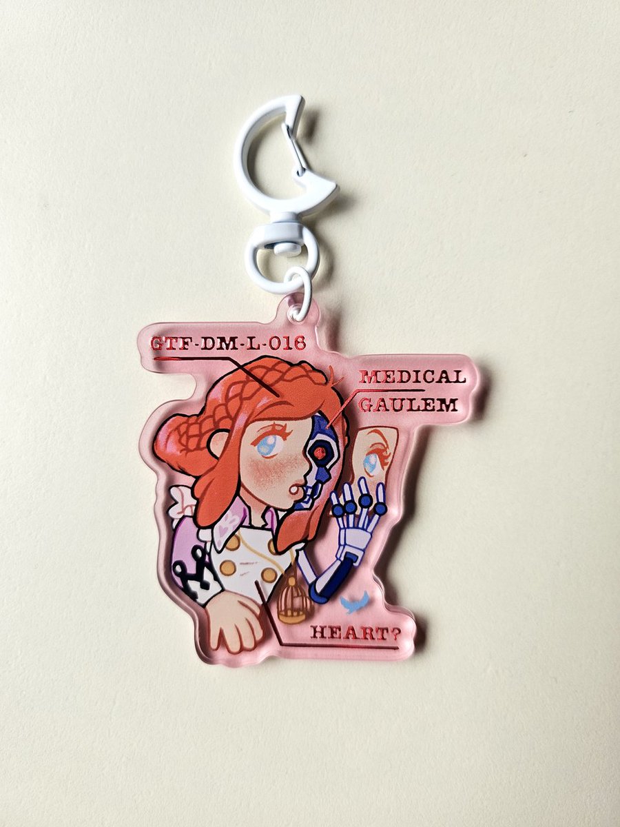 happiness is closer than you think 🐦🧡 luna from virtues last reward with red raised foil printing!!! she will be up in the store super soon #zeroescape
