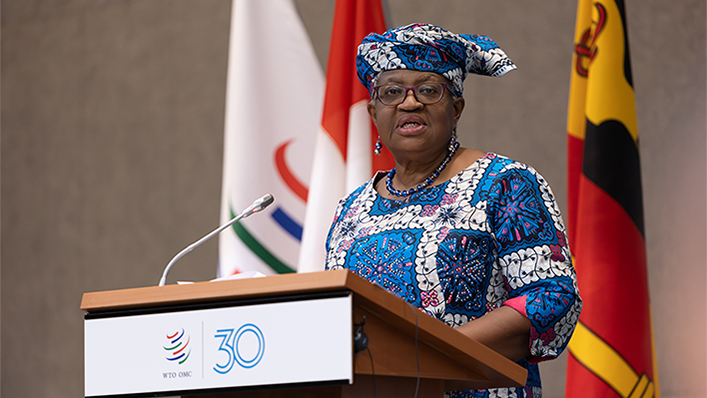 WTO (@wto) on Twitter photo Marking 30th anniversary, the WTO reflects on historic achievements and future challenges <a href="/NOIweala/">Ngozi Okonjo-Iweala</a> dlvr.it/TK4pzZ Marking 30th anniversary, the WTO reflects on historic achievements and future challenges <a href="/NOIweala/">Ngozi Okonjo-Iweala</a> dlvr.it/TK4pzZ