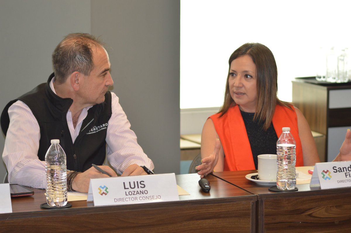 En el Consejo Querétaro tuvimos el gusto de recibir a Sandra Vega Figueroa , Directora de Planeación del <a href="/MpioCorregidora/">Municipio de Corregidora</a> , con quien pudimos conversar sobre el Plan de Desarrollo Municipal de Corregidora y de cómo éste se alinea con el #PlanQueretaro2050 así como plantear las