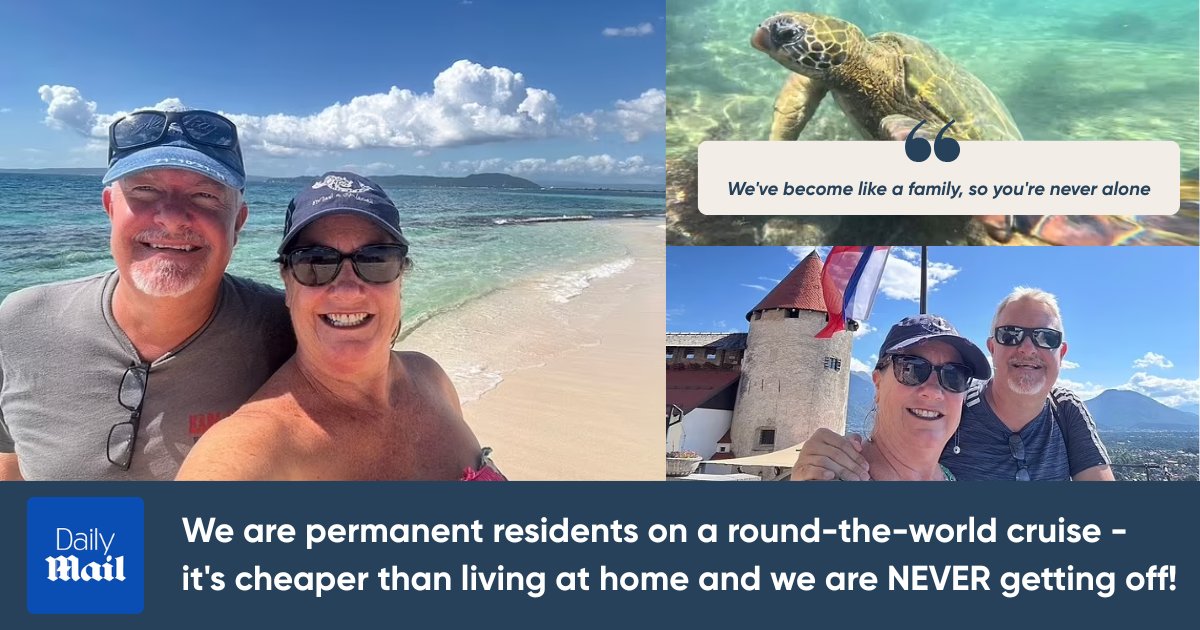 The Daily Mail took a look at what we’re doing with Villa Vie Odyssey—a different way to see the world, without giving up the comforts of home.

Take a read here: dailymail.co.uk/travel/article…