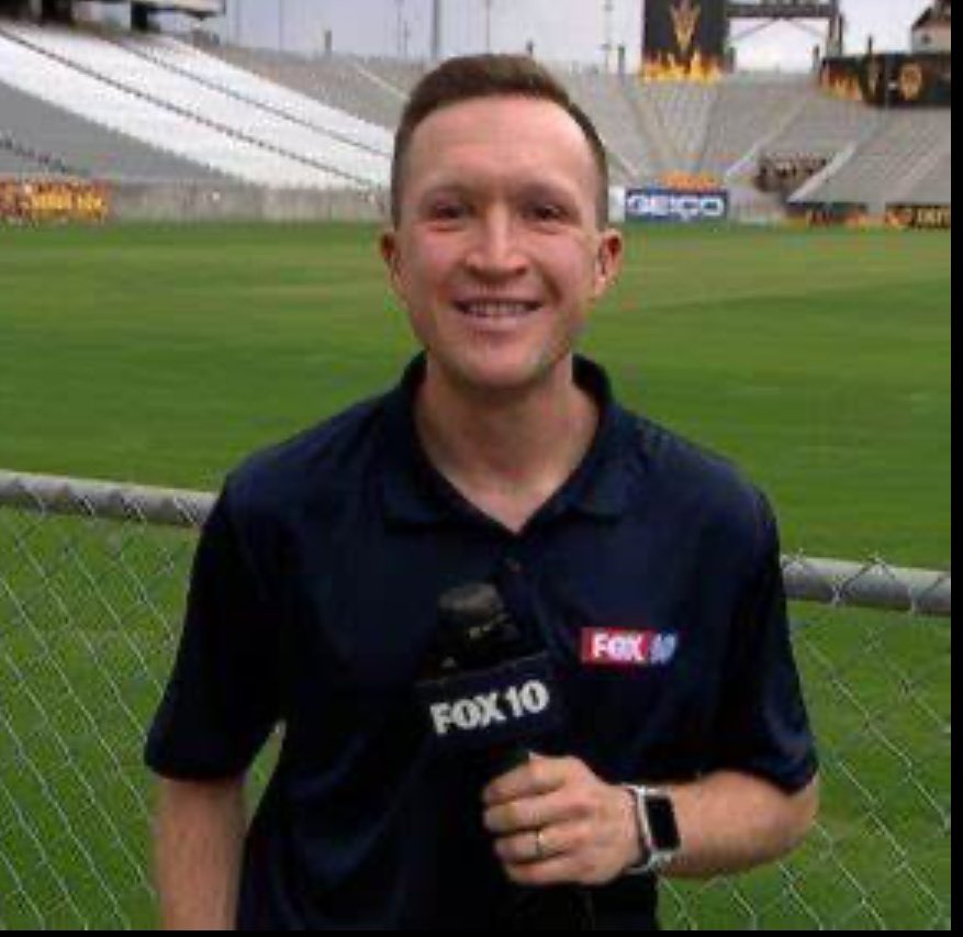 Arizona Sports Media pod today at 10am.  <a href="/RobbyBakerTV/">Robby Baker</a> hometown kid making good. <a href="/FOX10Phoenix/">FOX 10 Phoenix</a> 
<a href="/FOX10Sports/">FOX10 Sports</a> 
sports360az.com