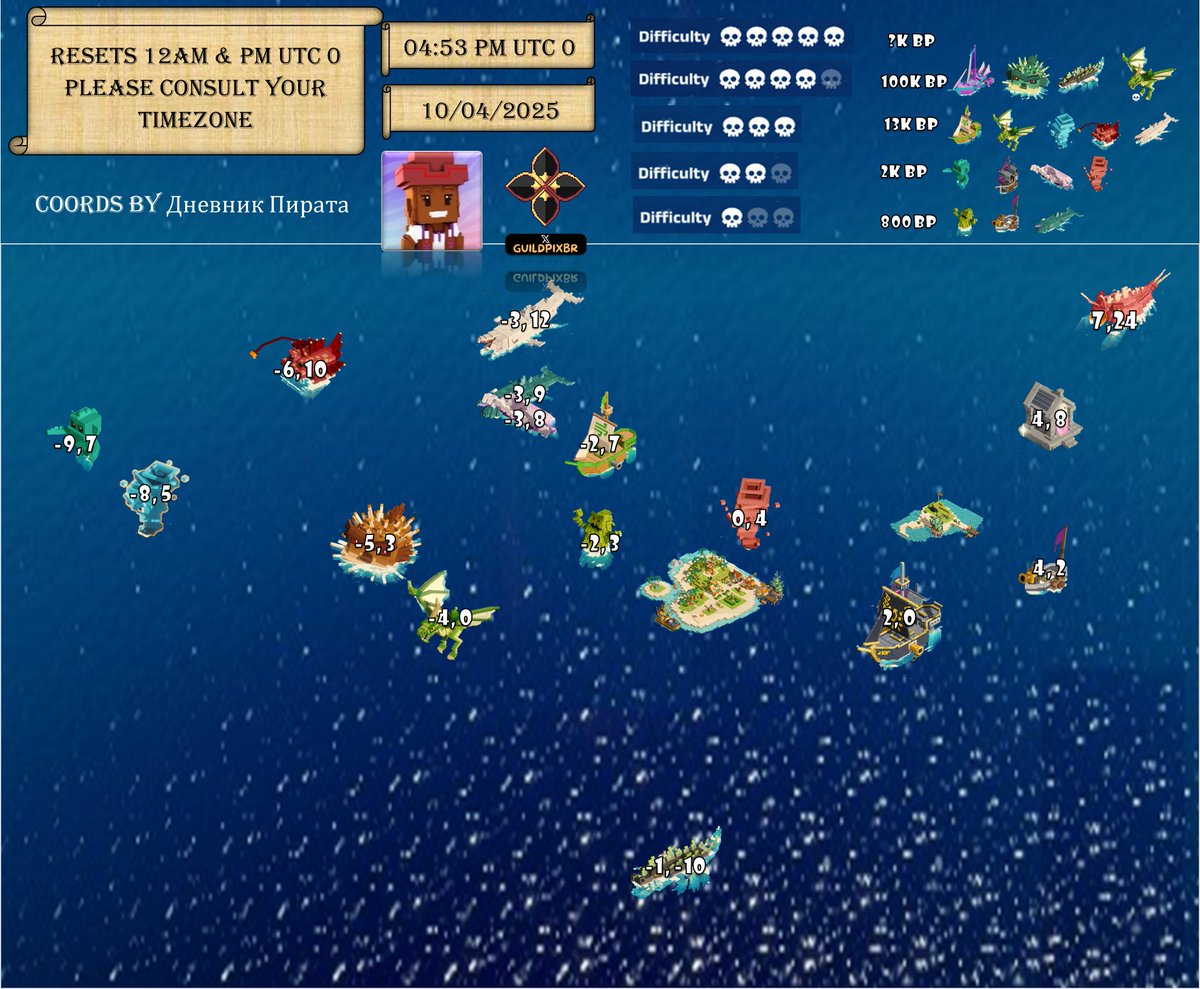 Daily <a href="/PirateNation/">Pirate Nation</a> map, colab with <a href="/dnevnikPirata/">odos</a> and guild Дневник Пирата, design by <a href="/gdumalol/">Gustavo Souza Ferrei</a>
