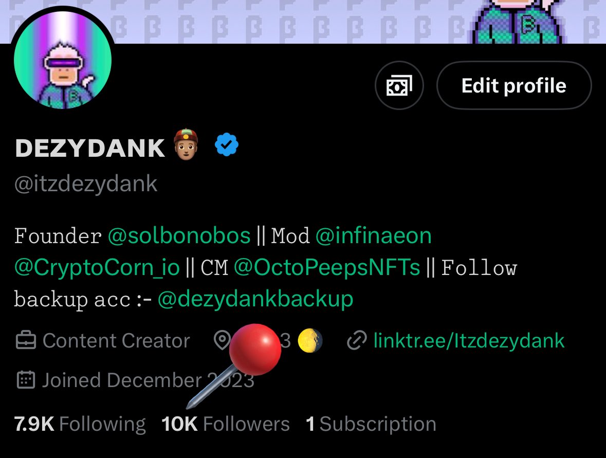 itzdezydank's tweet image. 𝚃𝚑𝚊𝚗𝚔 𝚢𝚘𝚞 10𝚔 𝚏𝚛𝚒𝚎𝚗𝚍𝚜! 🥳 

I’m truly grateful for the chance to connect, and to everyone who continues to support me.

20𝚔 𝚗𝚎𝚡𝚝 💜