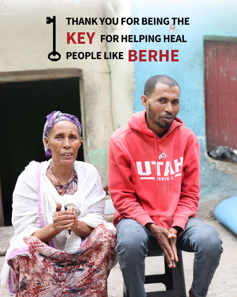 medicalteams's tweet photo. Your generosity is the key to providing essential #MentalHealth care. 🗝 Thank you for caring for people like Berhe.❤️

When Berhe struggled with his mental health, his mother, Aberehete, pushed him to seek help. She sought out a Medical Teams community health volunteer. https://t.co/ognxWDRqIv