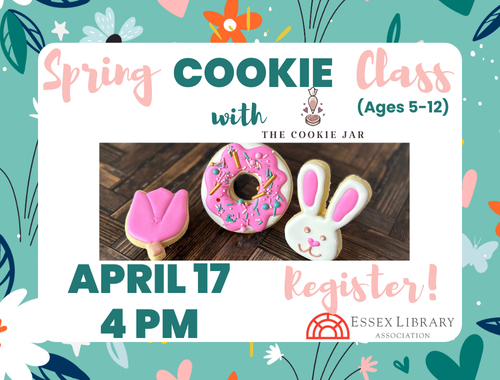sxlibrary's tweet photo. Kid’s Cookie Decorating Class with The Cookie Jar
April 17, 4 PM
🍪🌷🐰🍪🌷🐰🍪🌷🐰
Register: https://t.co/XFi5xFUvrI

#sugarcookies #cookies #cookiedecorating #decoratedsugarcookies #kids #kidscookiedecorating #kidsinthekitchen #library #libraryprogram #supportyourlocallibrary https://t.co/GI0cpIoTtG