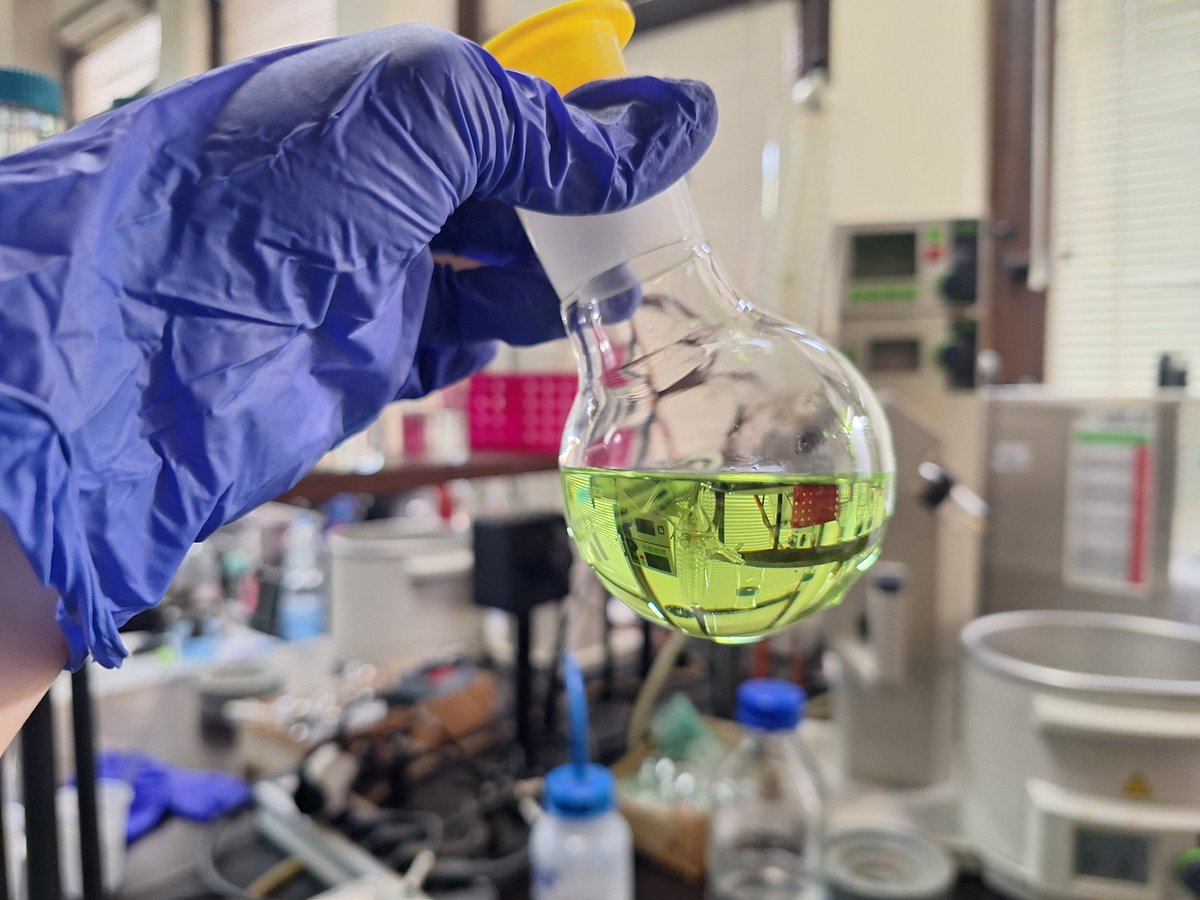 OpsenicaLab's tweet photo. Spring is here 🍀🌼⚗️
#chemistry #heterocycles #organicchemistry #opsenicalab #orgchem #science #academia #synthesis #laboratory #phd #universityofbelgrade #facutyofchemistry #university #gradschool #univerzitetubeogradu #hemiijskifakultet https://t.co/GCfkzNfgl6