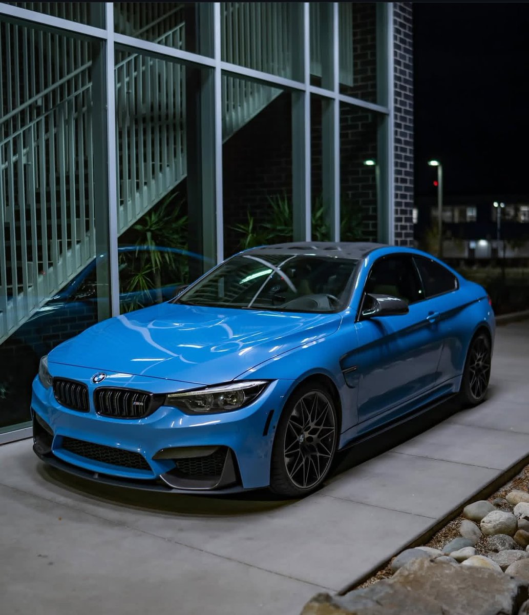AutoWestBMW's tweet photo. Blue never looked this fast💙⁠
⁠
📸: @m4c_yvr⁠
⁠
#AutoWestBMW #M4 #BMWM #MPower⁠ https://t.co/FrqkZF013s