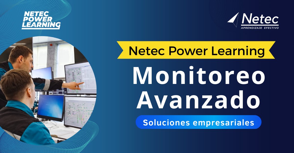netec's tweet image. Con #NetecPowerLearning ⚡ monitoreamos de forma avanzada los programas de capacitación de tu equipo de trabajo a través de un reporteador web en el que podrás consultar la efectividad de sus planes de entrenamiento 🧐. Conoce más 👉 hubs.la/Q03fT8420