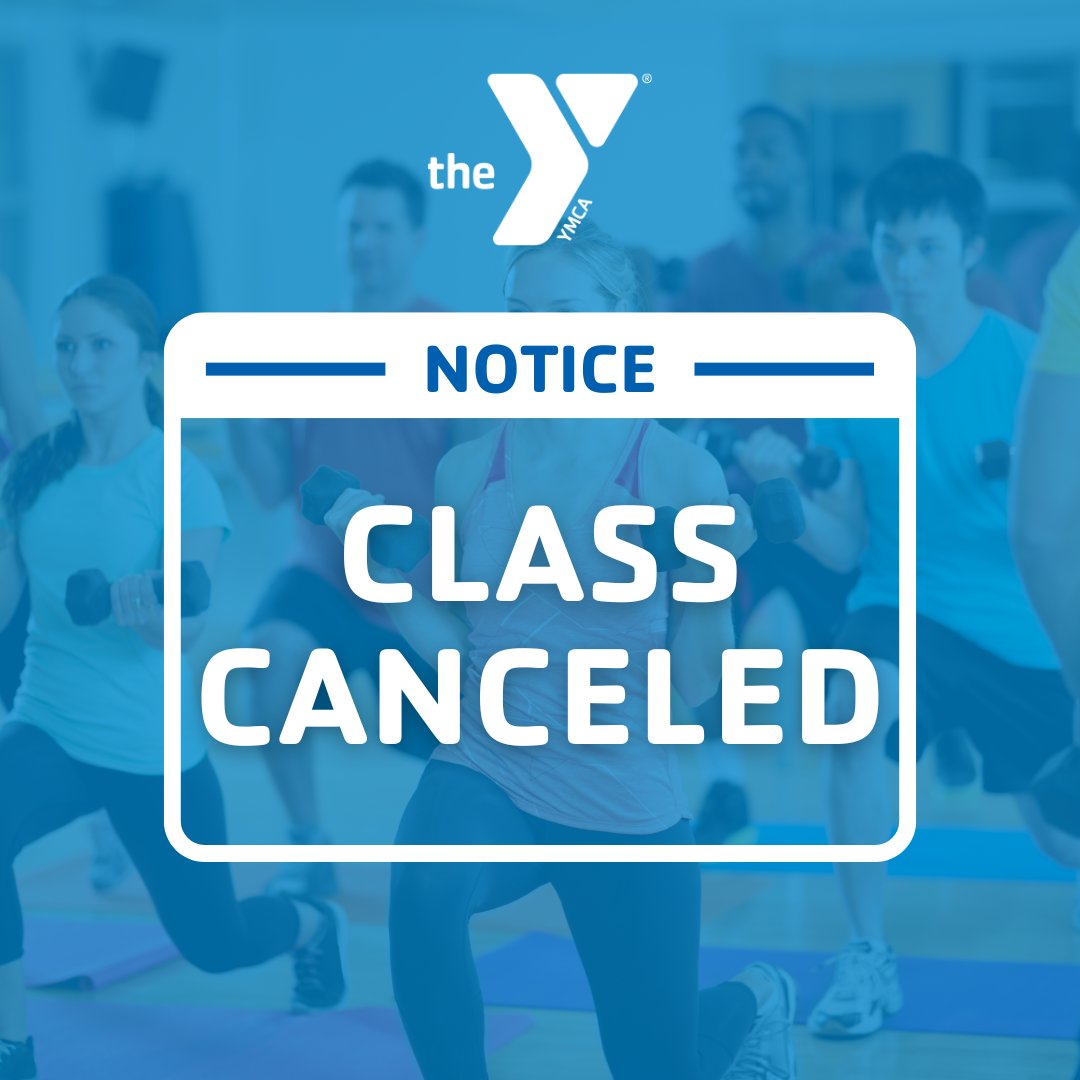 CCAYMCA's tweet photo. Attention Members: 
Thursday, April 10, 2025  -  Our 6:00pm Kickboxing class and 7:15pm Y Muscle Max class are cancelled for this evening.  We are sorry for any inconvenience!

We welcome you to check out Zumba at 6pm and Cardio drumming at 7:15pm tonight as a great alternative! https://t.co/TaSucGn7T6