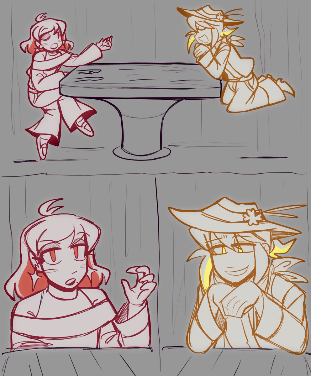 soulx08's tweet image. More Red & Yellow doodle dumping but it’s mostly #cocoapowder because I’m normal about those two
Uhhhhhhhh I don’t feel like putting the Undertale tags
