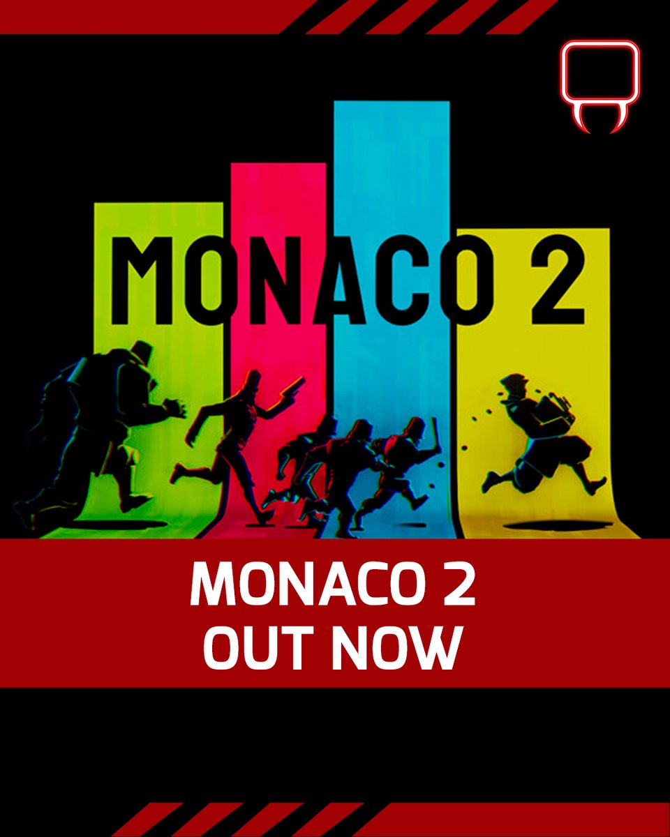 Team up with 3 other plays in local or online to execute the ultimate heist! Monaco 2 is OUT NOW
.
.
.
#Monaco2