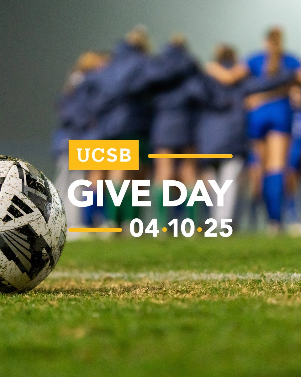 Help support our program all day today for Give Day! Anything helps and directly supports our student-athletes!

🔗 ucsbgauchos.com/UCSBGiveDay

#GoGauchos