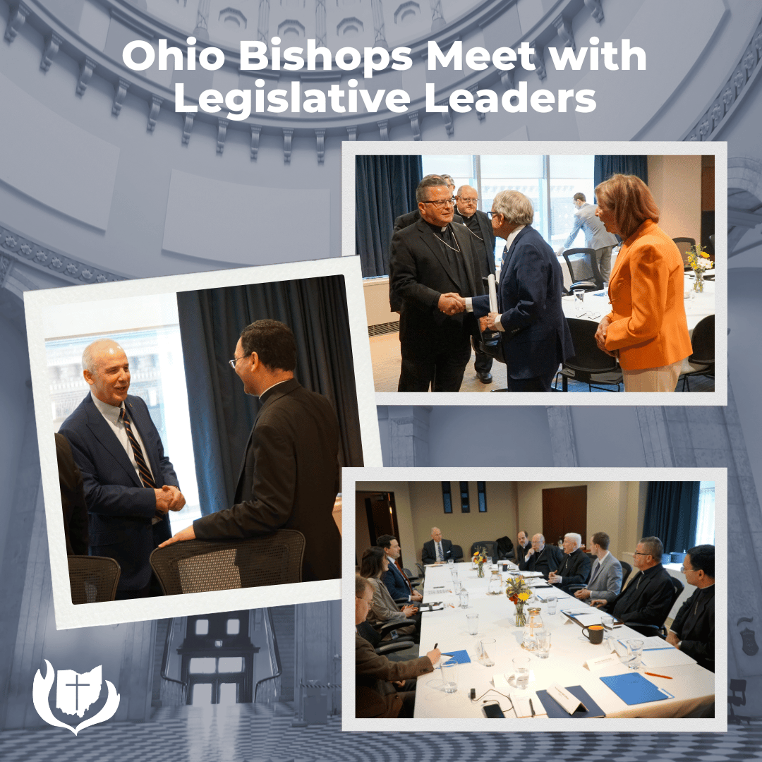 ohiocatholics's tweet image. Last week, the Catholic Bishops of Ohio met with Ohio legislative leaders, including Governor Mike DeWine, state senators, and state representatives, to discuss legislative priorities for the 136th General Assembly. 

#ohiocatholics #faithfulcitizenship #ohiobishops #usccb