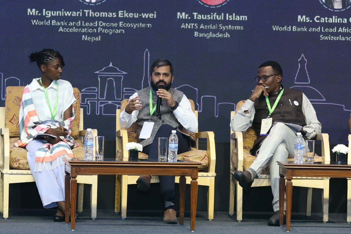 Honored to represent #India 🇮🇳 and <a href="/dronefed/">Drone Federation India (DFI)</a> at the #SouthAsiaDroneForum2025 in Kathmandu — hosted by the Govt of Nepal &amp; supported by <a href="/WorldBank/">WorldBank</a>.

An energizing gathering of aviation authorities, <a href="/icao/">ICAO</a> representatives, industry experts, academia &amp; NGOs.
#SADF2025 🧵👇 (1/n)