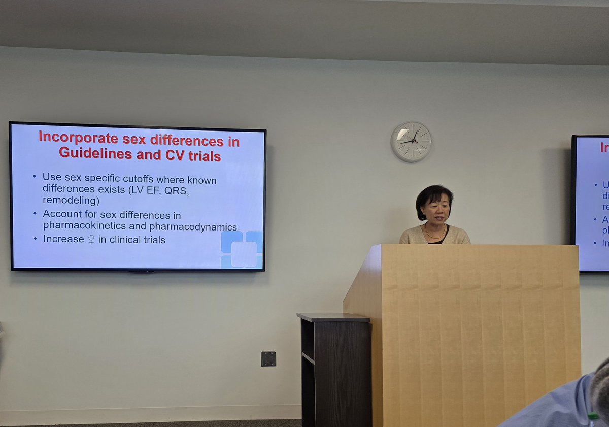CCF Cardiology Fellows (@ccfcards) on Twitter photo Fantastic noon conference today by our very own and world-renown interventionalist/preventionist Dr. Leslie Cho as she presented on important sex differences in cardiology and the need for more research in this space!
<a href="/venumenon10/">venu menon</a> <a href="/RanLeeMD/">Ran Lee, MD, FACC</a> Fantastic noon conference today by our very own and world-renown interventionalist/preventionist Dr. Leslie Cho as she presented on important sex differences in cardiology and the need for more research in this space!
<a href="/venumenon10/">venu menon</a> <a href="/RanLeeMD/">Ran Lee, MD, FACC</a>