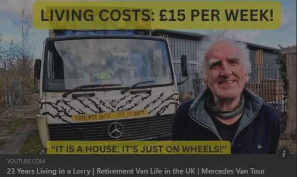 A #Video on eccentric #lorry-living #NorthWalesSocial #author Mike Leaver has 731k views, 9k likes, &amp; 1.4k comments on #YouTube in 8 weeks! A House On Wheels youtu.be/4FN7ReB28sg?si… explains his #offgrid #lifestyle in #Porthmadog. More info on mikeleaverauthor.co.uk #NWalesHour