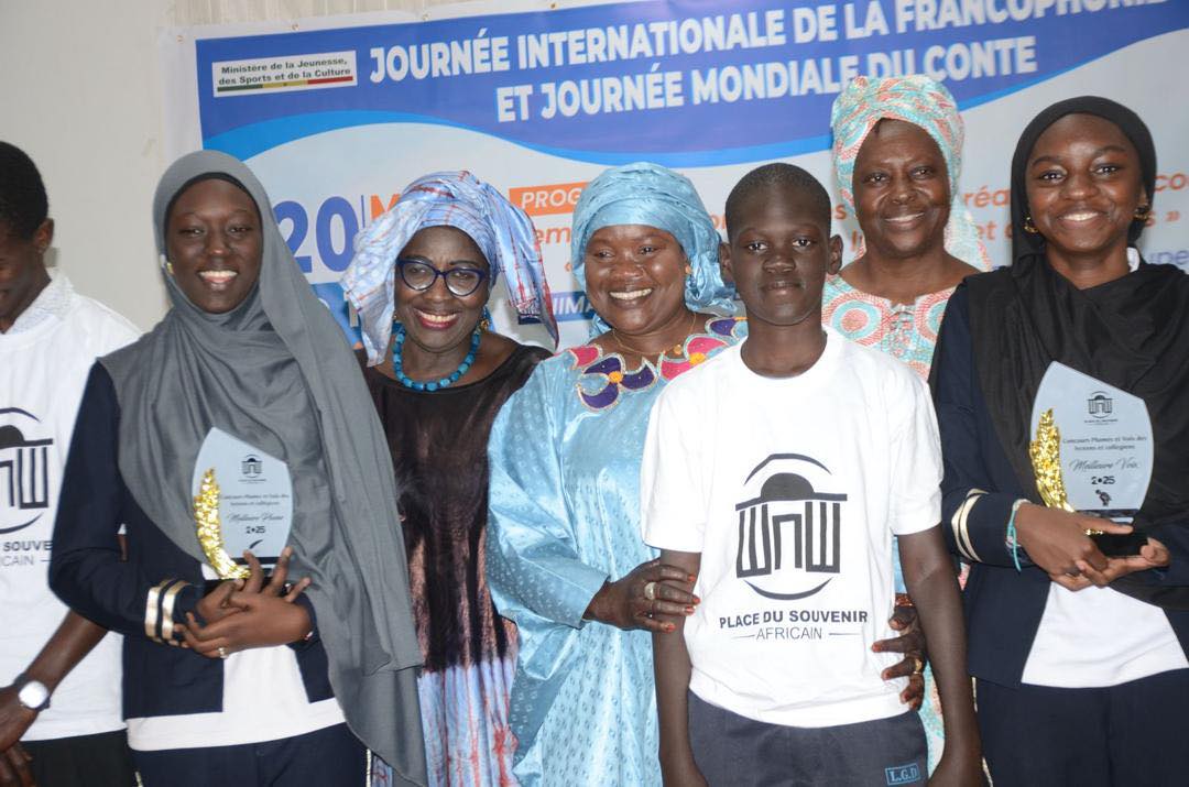 Place du Souvenir Africain (@psa_et_diaspora) on Twitter photo Célébration de la Journée Internationale de la Francophonie et de la Journée Mondiale du Conte : Remise des prix du Concours "Plumes et Voix des lycéens et collégiens".
<a href="/awa_ngakane/">Awa Ngakane Gning DIOUF</a> <a href="/mjscsn/">Mint de la Jeunesse des Sports et de la Culture</a> <a href="/DrBacary/">Dr.bacary sarr</a> Célébration de la Journée Internationale de la Francophonie et de la Journée Mondiale du Conte : Remise des prix du Concours "Plumes et Voix des lycéens et collégiens".
<a href="/awa_ngakane/">Awa Ngakane Gning DIOUF</a> <a href="/mjscsn/">Mint de la Jeunesse des Sports et de la Culture</a> <a href="/DrBacary/">Dr.bacary sarr</a>